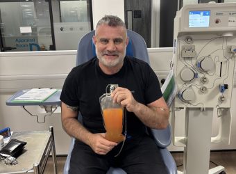 lifelong plasma donor